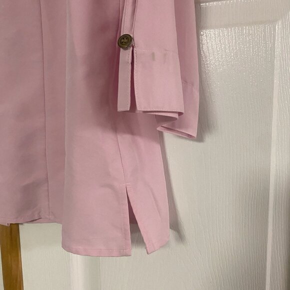 Apparenza Pink Button Down Blouse - Sz XL - Picture 2 of 4
